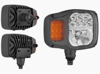 Фара Wesem EGV1.54074 LED головного света, ниж./зад. креплением и DT04-6P - правая