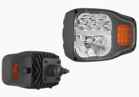 Фара Wesem EGV1.54006 LED головного света, задним креплением и DT04-6P - левая