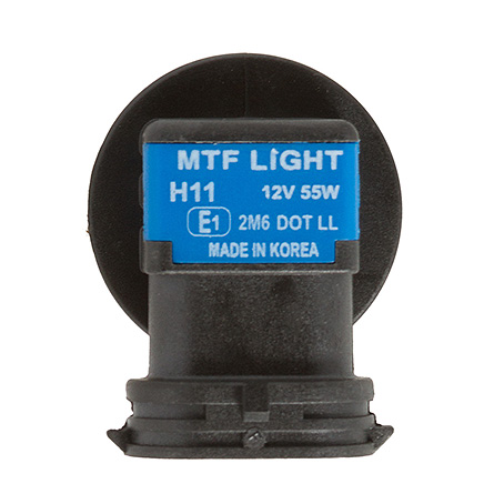 Автомобильные галогеновые лампы MTF Light серия VANADIUM H11, 12V, 55W, комплект (2шт.)