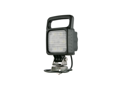 Фара рабочего света Wesem LED6.49830 12V-24V 2500lm с проводом 0,5 м, ручкой, кронштейн омега