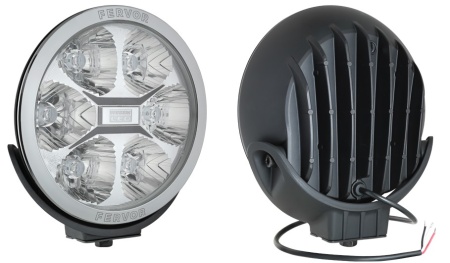 Фара дальнего света LUM1.50800 Wesem FERVOR 220 LED с габаритом, 12/24 В, ведущие число 50