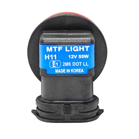 Автомобильные галогеновые лампы MTF Light серия PALLADIUM H11, 12V, 55W, комплект (2шт.)