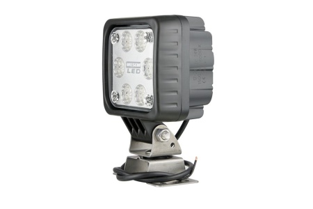 Светодиодная фара рабочего света Wesem LED2F.47620 с кронштейном омега и проводом
