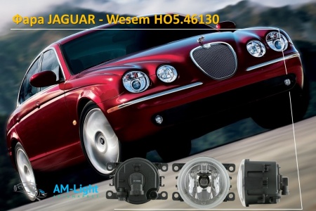 Противотуманная фара JAGUAR S-TYPE, X-TYPE - Wesem HO5.46131, 1 шт.