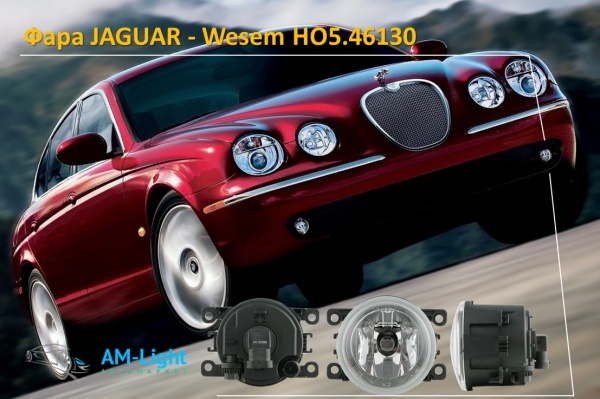 Противотуманная фара JAGUAR S-TYPE, X-TYPE - Wesem HO5.46131, 1 шт. 